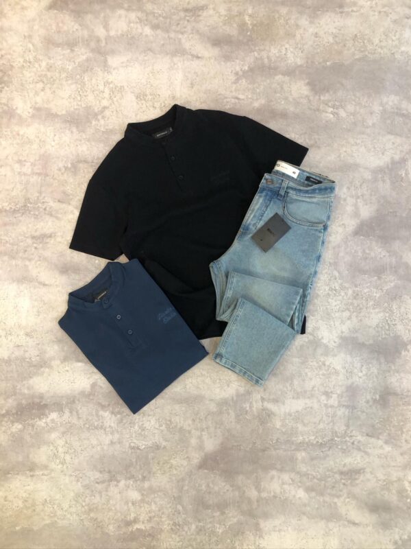 Jean Cargo Denim Hombre