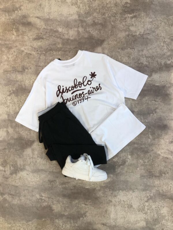 Remera Oversize Estampada Hombre