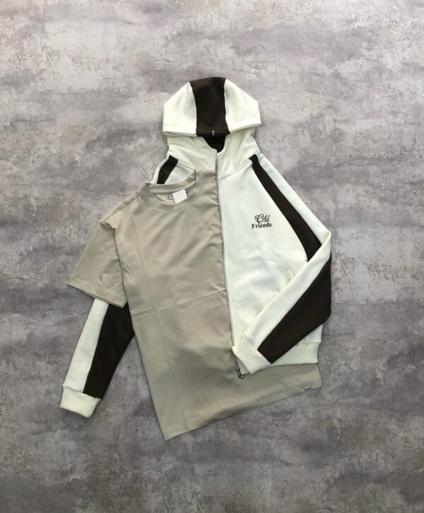 Buzo Crew Neck Oversize Hombre